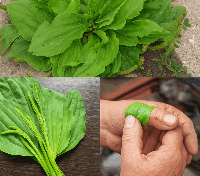 🌿 The Power of Plantain Leaf: Nature’s First Aid for Skin Healing and Inflammation