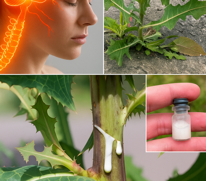 🌿 Wild Lettuce: Nature’s Morphine for Pain, Sleep, and Nerve Relief 🌿 Wild Lettuce: Nature’s Morphine for Pain, Sleep, and Nerve Relief