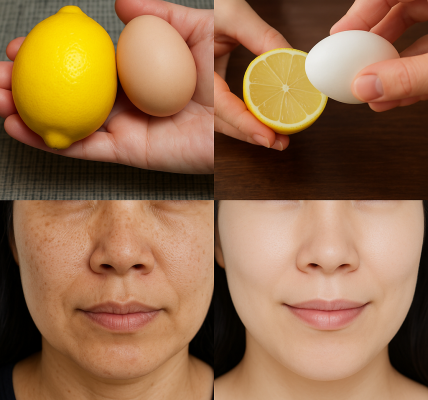 🌟 Unveil Your Skin’s Secret Weapon: How Lemon and Egg Can Make You Look Years Younger 🌟 Unveil Your Skin’s Secret Weapon: How Lemon and Egg Can Make You Look Years Younger