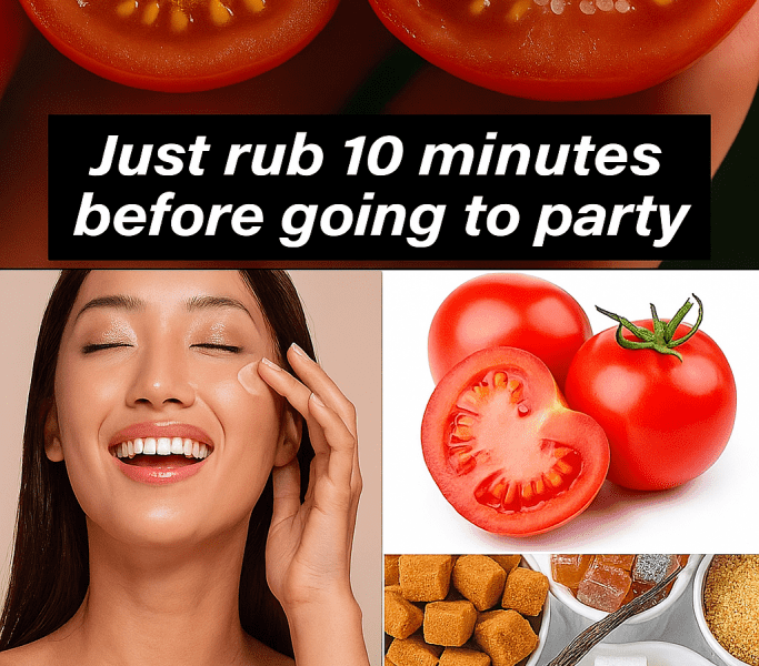 ✨ Unlock Radiant Skin at Home: The Tomato, Turmeric & Sugar Secret Everyone’s Talking About ✨ Unlock Radiant Skin at Home: The Tomato, Turmeric & Sugar Secret Everyone’s Talking About