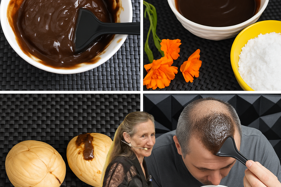 đż Unlock the Secret to Stunning, Gray-Free Hair with This All-Natural Dye Recipe! đż Unlock the Secret to Stunning, Gray-Free Hair with This All-Natural Dye Recipe!