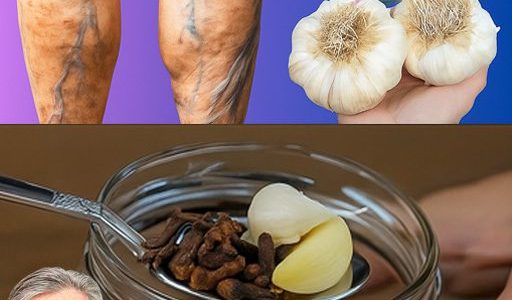 🌿 Natural Relief for Varicose Veins with Garlic and Cloves