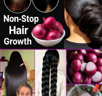 🌿 Boost Hair Growth Naturally with Onions 🌿 Boost Hair Growth Naturally with Onions