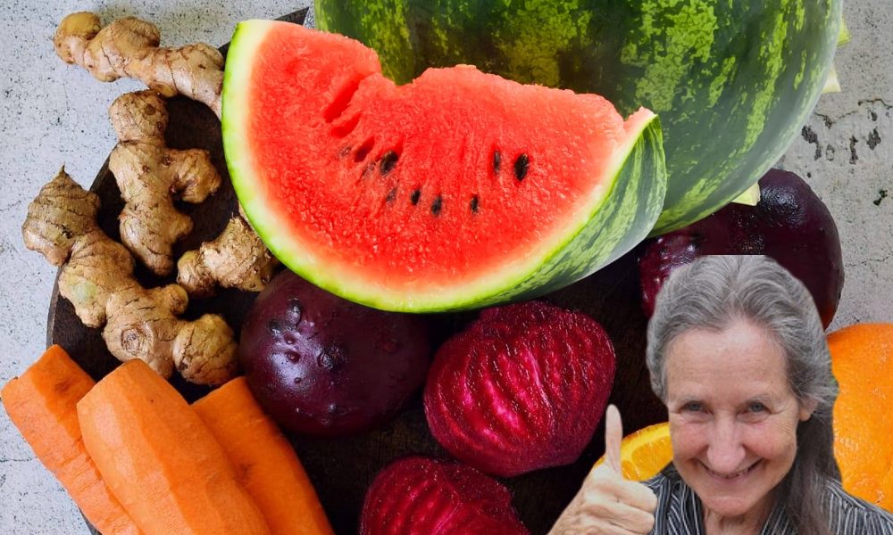 Watermelon Juice with Carrot, Beetroot, and Ginger – A Nutrient-Rich Elixir for Your Health Watermelon Juice with Carrot, Beetroot, and Ginger – A Nutrient-Rich Elixir for Your Health
