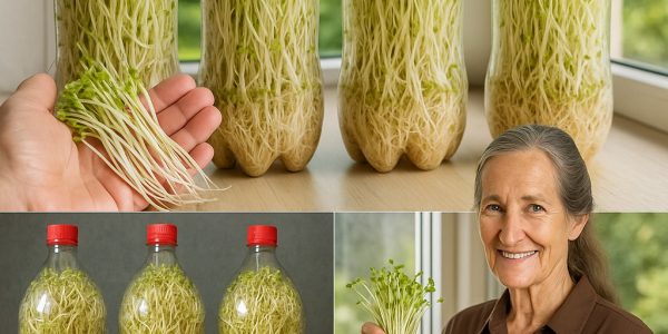 How to Grow Bean Sprouts at Home Using a Plastic Bottle – Ready in Just 3 Days