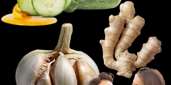The Golden Combo: How Honey, Cucumber, Garlic, and Ginger May Naturally Support Men’s Vitality and Wellness