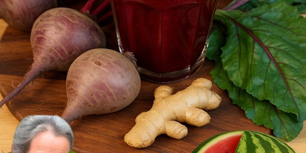 Watermelon Juice with Carrots, Beets, and Ginger: A Refreshing Health Boost