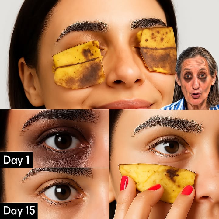 🌿 I Rubbed Banana Peel Under My Eyes for 7 Days—Here’s What Really Happened 🌿 I Rubbed Banana Peel Under My Eyes for 7 Days—Here’s What Really Happened