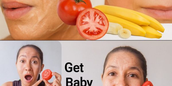 Unlock a Radiant Glow: The Banana and Tomato Secret to Flawless Skin 🍅🍌 Unlock a Radiant Glow: The Banana and Tomato Secret to Flawless Skin 🍅🍌