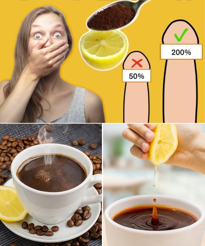 ☕🍋 The Secret to a Fresh Fridge: Coffee Grounds and Lemon Magic ☕🍋 The Secret to a Fresh Fridge: Coffee Grounds and Lemon Magic