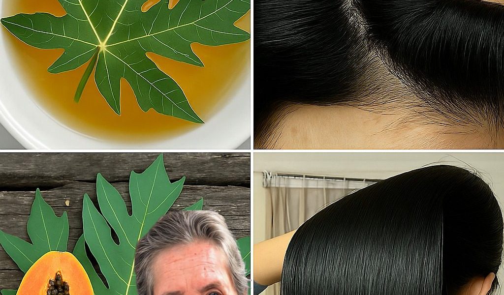 Reveal the Mystery: How Papaya Leaves Can Transform Your Hair into a Stunning Crown! 🌿 Reveal the Mystery: How Papaya Leaves Can Transform Your Hair into a Stunning Crown! 🌿