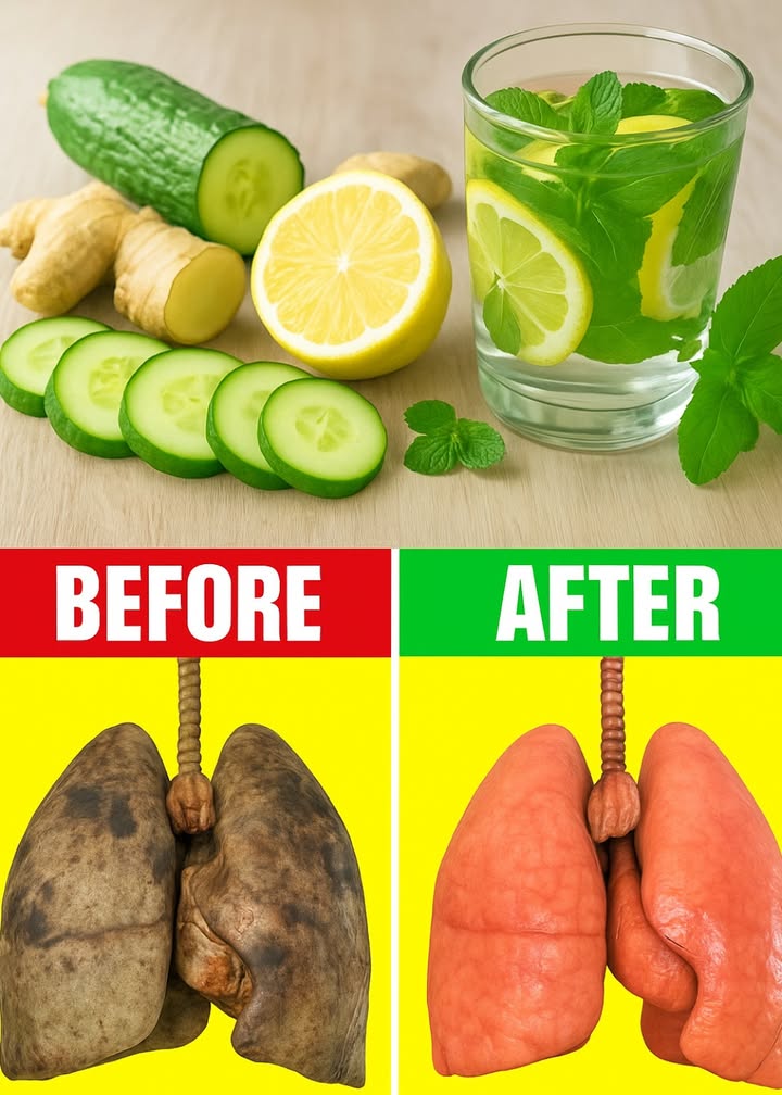 Nature’s Ultimate Elixir: Why Cucumber, Ginger, Mint, Lemon, and Water Should Be Your Daily Ritual 🌿