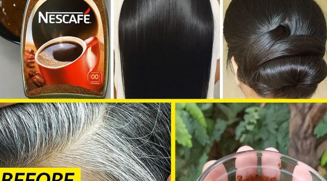 Shocking Secret Revealed: Turn Gray Hair Black Naturally in Just 3 Days with This Ancient Coffee Trick! ☕ Shocking Secret Revealed: Turn Gray Hair Black Naturally in Just 3 Days with This Ancient Coffee Trick! ☕