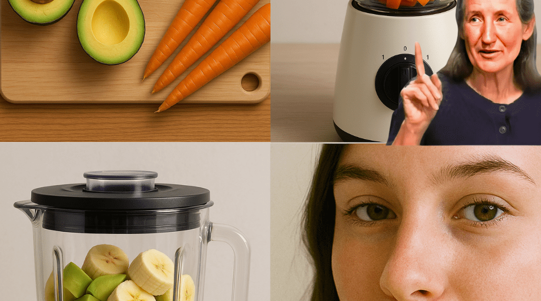 🌟 Unlock Vibrant Health with This Banana, Avocado & Carrot Smoothie Recipe 🌟 Unlock Vibrant Health with This Banana, Avocado & Carrot Smoothie Recipe