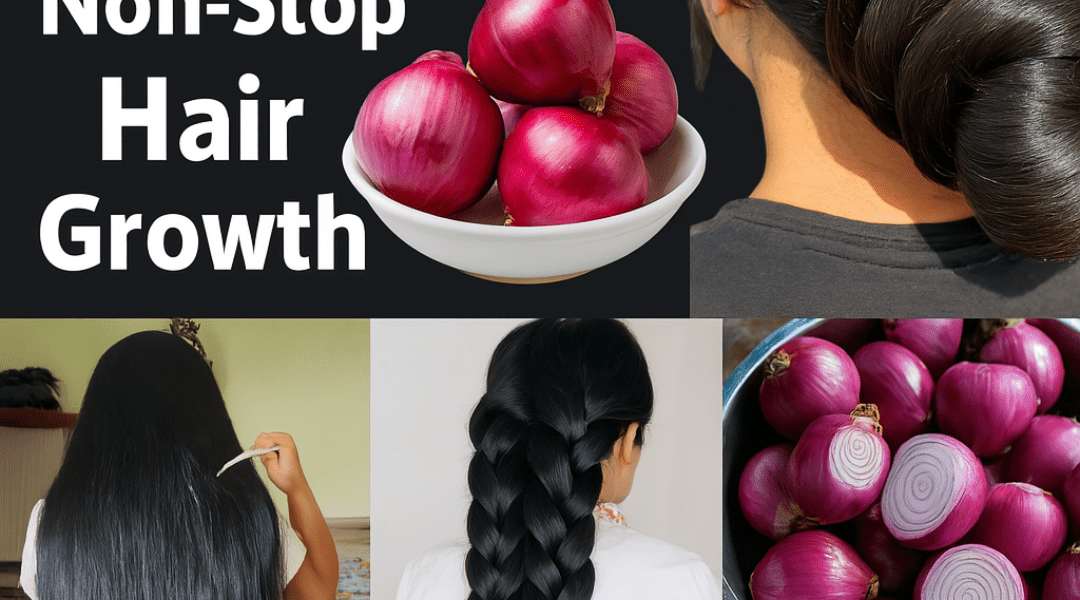 Unlock the Secret to Lush, Long Hair: DIY Onion Hair Oil for Explosive Growth and Zero Hair Fall 🧅✨