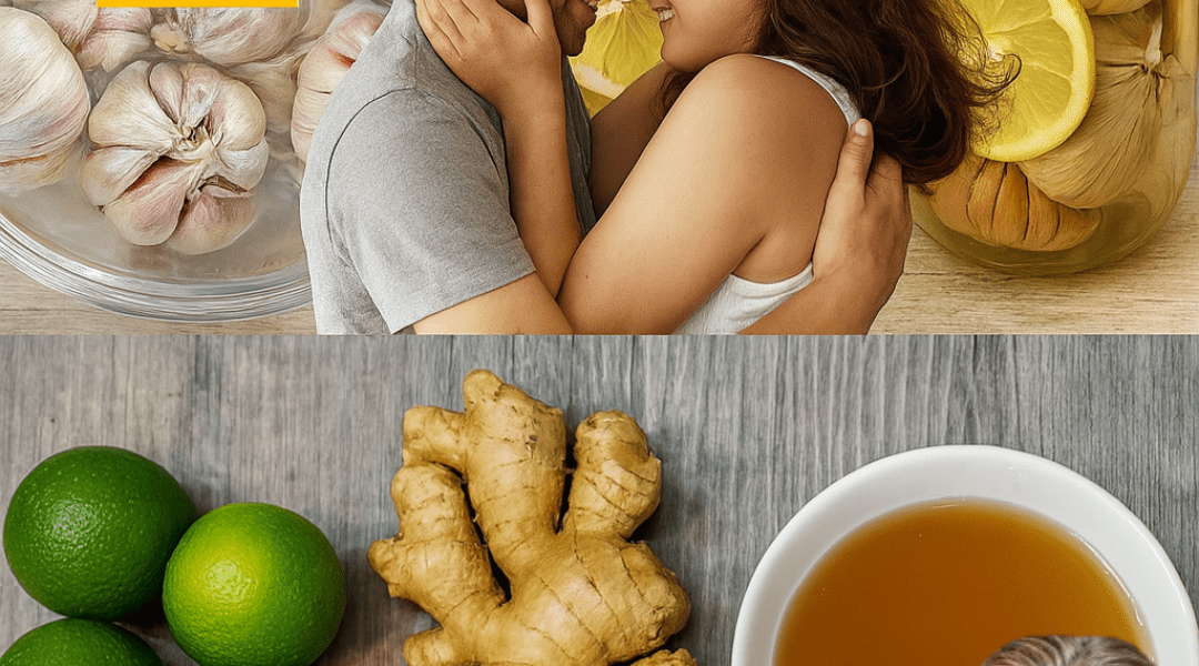 🌟 Unlock the Secret to Men’s Vitality: The Astonishing Benefits of Garlic, Ginger, and Lemon 🌟 Unlock the Secret to Men’s Vitality: The Astonishing Benefits of Garlic, Ginger, and Lemon
