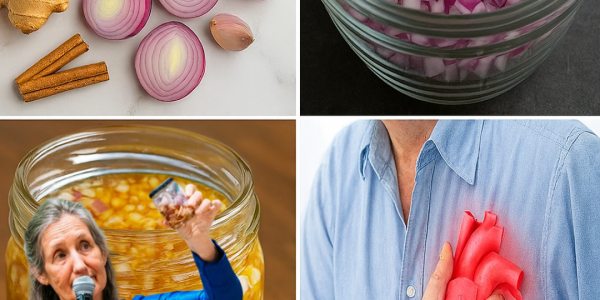 🌿 The Magic Spoonful: Honey, Lemon, Onion, Garlic & Ginger Elixir to Transform Your Health