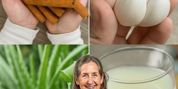 🌟 Cinnamon, Garlic, and Aloe Vera Drink: Nature’s Secret Weapon for Immunity