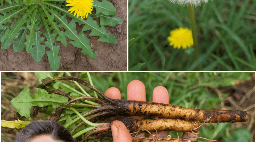 🌿 Dandelion Roots: The Hidden Treasure Beneath the Weed 🌿 Dandelion Roots: The Hidden Treasure Beneath the Weed
