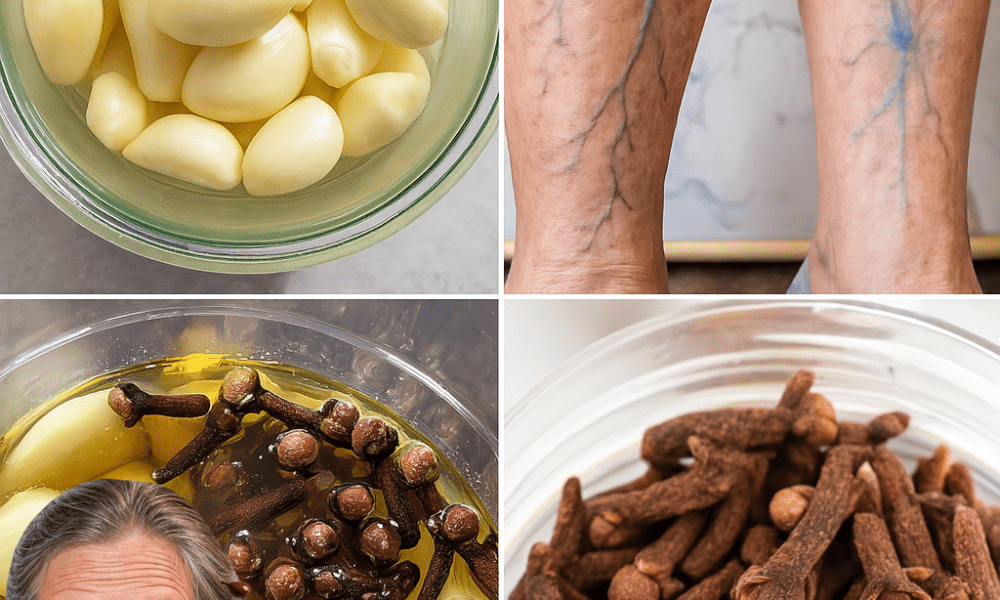 Garlic Clove and Clove Infusion: Banish Varicose Veins Naturally Garlic Clove and Clove Infusion: Banish Varicose Veins Naturally