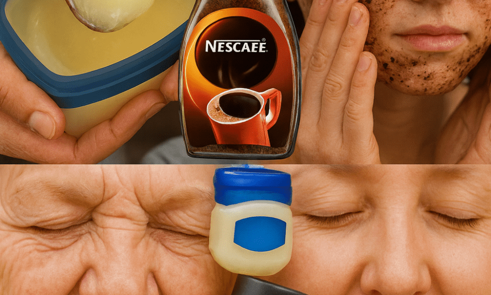 ☕🧴 Coffee & Vaseline Face Mask: Your Natural Secret to Smoother, Youthful Skin ☕🧴 Coffee & Vaseline Face Mask: Your Natural Secret to Smoother, Youthful Skin
