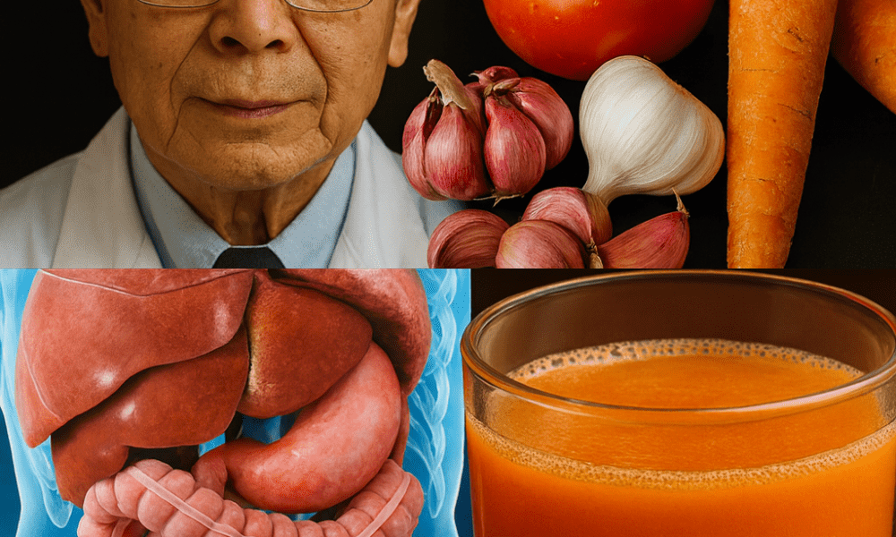 The Youth Elixir of a 95-Year-Old Doctor: Carrot, Tomato, and Garlic for a Vibrant Liver and Gut The Youth Elixir of a 95-Year-Old Doctor: Carrot, Tomato, and Garlic for a Vibrant Liver and Gut