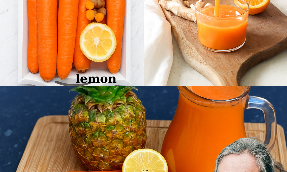 Supercharge Your Health: The Ultimate Pineapple, Turmeric, Carrot, and Lemon Juice Recipe Supercharge Your Health: The Ultimate Pineapple, Turmeric, Carrot, and Lemon Juice Recipe