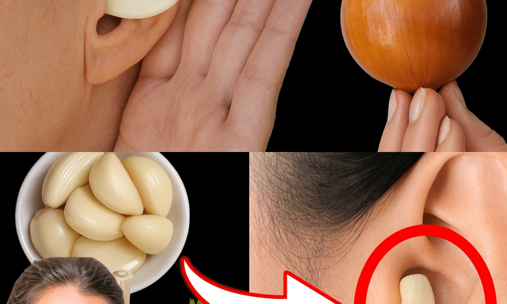 👂 Clear Your Ears in Just 3 Days: The Garlic-Onion Remedy You’ll Wish You Knew Sooner 👂 Clear Your Ears in Just 3 Days: The Garlic-Onion Remedy You’ll Wish You Knew Sooner