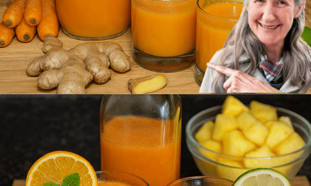 🍍 Turbocharge Your Health: The Ultimate Pineapple, Turmeric, Carrot, and Lemon Immune-Boost Juice Recipe 🍍 Turbocharge Your Health: The Ultimate Pineapple, Turmeric, Carrot, and Lemon Immune-Boost Juice Recipe