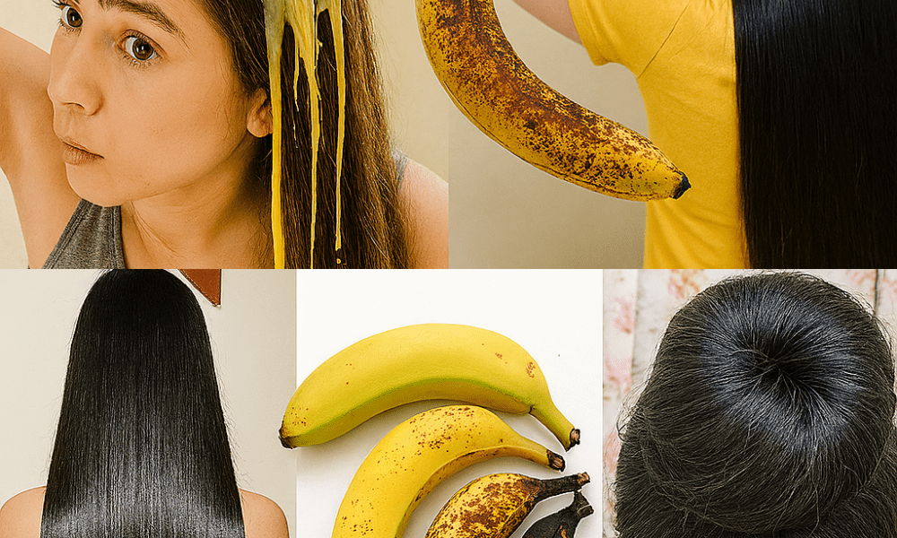 🌟 Unlock the Secret: Can Banana Peels Restore Gray Hair to Its Youthful Glory? 🌟 Unlock the Secret: Can Banana Peels Restore Gray Hair to Its Youthful Glory?