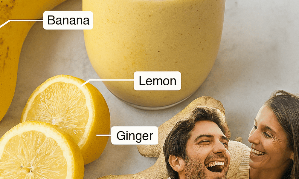 Wake Up to Wellness: The Irresistible Banana Lemon Ginger Smoothie You’ll Wish You Tried Sooner Wake Up to Wellness: The Irresistible Banana Lemon Ginger Smoothie You’ll Wish You Tried Sooner