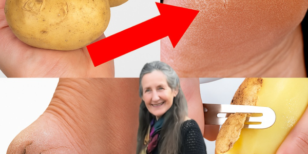 Say Goodbye to Cracked Heels: The Potato Trick for Smoother Feet