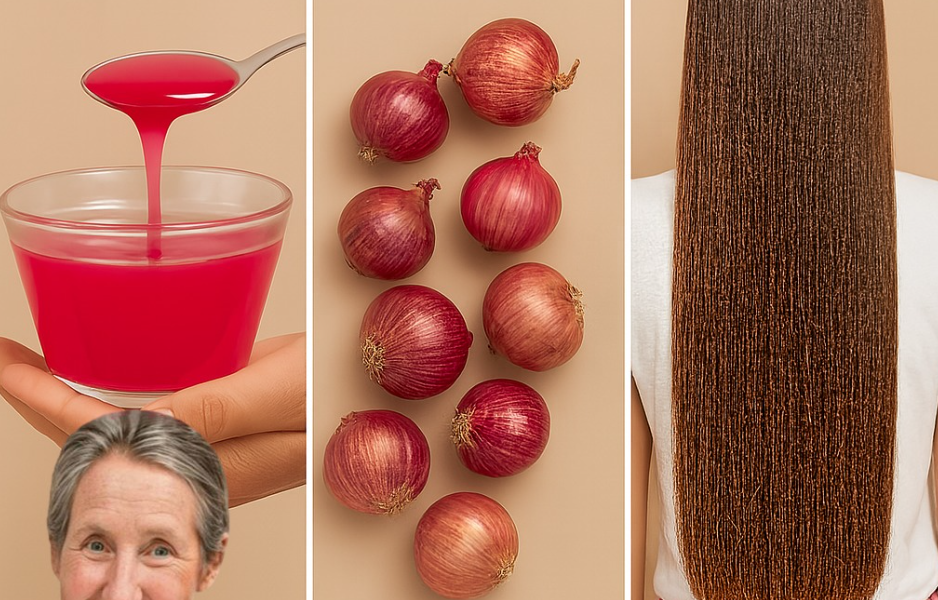 Red Onion Juice: The Natural Secret to Thicker, Stronger, Healthier Hair Red Onion Juice: The Natural Secret to Thicker, Stronger, Healthier Hair