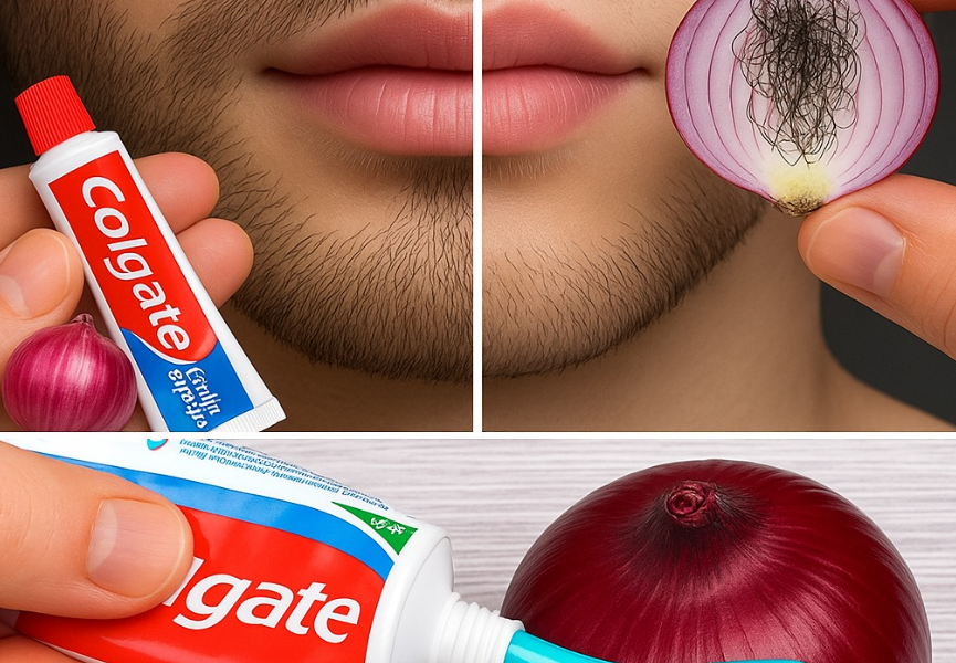 Tired of Shaving? Discover This Painless, Natural Hair Removal Trick Using Toothpaste and Onion Tired of Shaving? Discover This Painless, Natural Hair Removal Trick Using Toothpaste and Onion