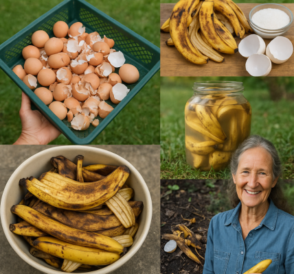 Banana Peel and Eggshell Fertilizer The Ultimate Boost for Tomatoes Onions and Peppers Banana Peel and Eggshell Fertilizer The Ultimate Boost for Tomatoes Onions and Peppers