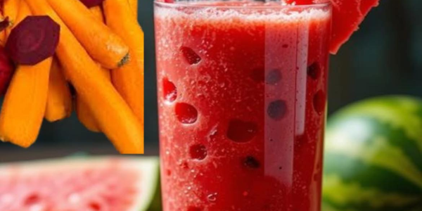 The Ultimate Drink for Women’s Wellness: Watermelon Juice with Carrot, Beetroot, and Ginger