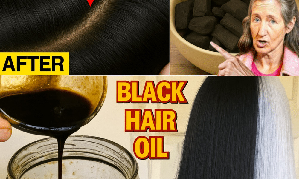 🍋 Reverse Gray Hair Naturally: The Lemon and Charcoal Secret to Youthful Locks 🍋 Reverse Gray Hair Naturally: The Lemon and Charcoal Secret to Youthful Locks