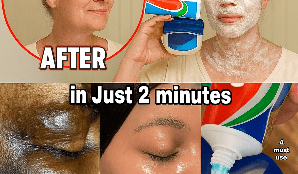 🌟 Toothpaste & Vaseline: The Viral Skincare Hack That Promises Radiant Skin 🌟 Toothpaste & Vaseline: The Viral Skincare Hack That Promises Radiant Skin