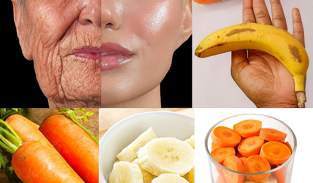 🌟 Banana and Carrot Anti-Aging Mask: Look Younger at Any Age in Just 5 Days 🌟 Banana and Carrot Anti-Aging Mask: Look Younger at Any Age in Just 5 Days
