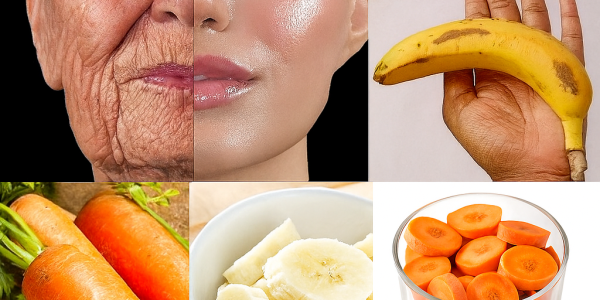 🌟 Banana and Carrot Anti-Aging Mask: Look Younger at Any Age in Just 5 Days