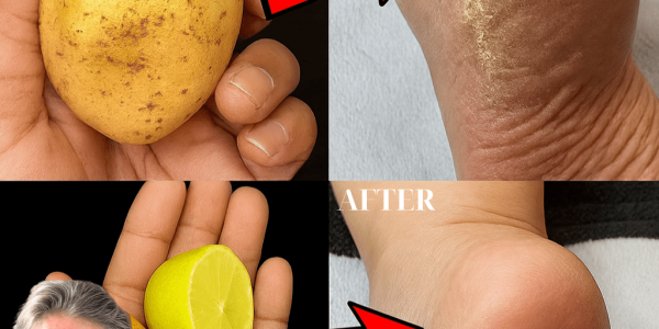 🦶 Transform Your Feet: The Potato and Lemon Secret to Silky, Crack-Free Heels