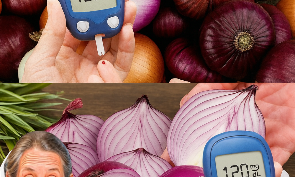 🌿 Red Onion Magic: The Simple Recipe That Slashes Blood Sugar in Minutes