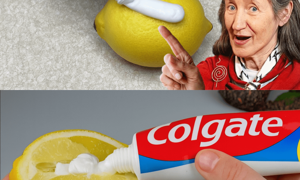 ✨ Discover Grandma’s Secret: Toothpaste and Lemon – The Ultimate Cleaning Hack You’ll Wish You Knew Sooner!