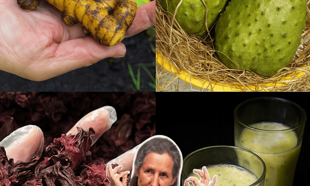 The 2025 Wellness Elixir: A Soursop, Hibiscus & Turmeric Drink to Transform Your Health 🌿 The 2025 Wellness Elixir: A Soursop, Hibiscus & Turmeric Drink to Transform Your Health 🌿