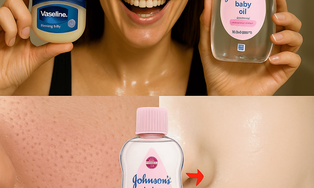 ✨ Unlock Youthful Skin with This Baby Oil and Vaseline Hack You’ll Wish You Knew Sooner! ✨ Unlock Youthful Skin with This Baby Oil and Vaseline Hack You’ll Wish You Knew Sooner!