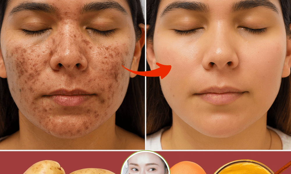 ✨ Fade Dark Spots Naturally: The Ultimate Potato & Egg Mask Guide for Radiant Skin