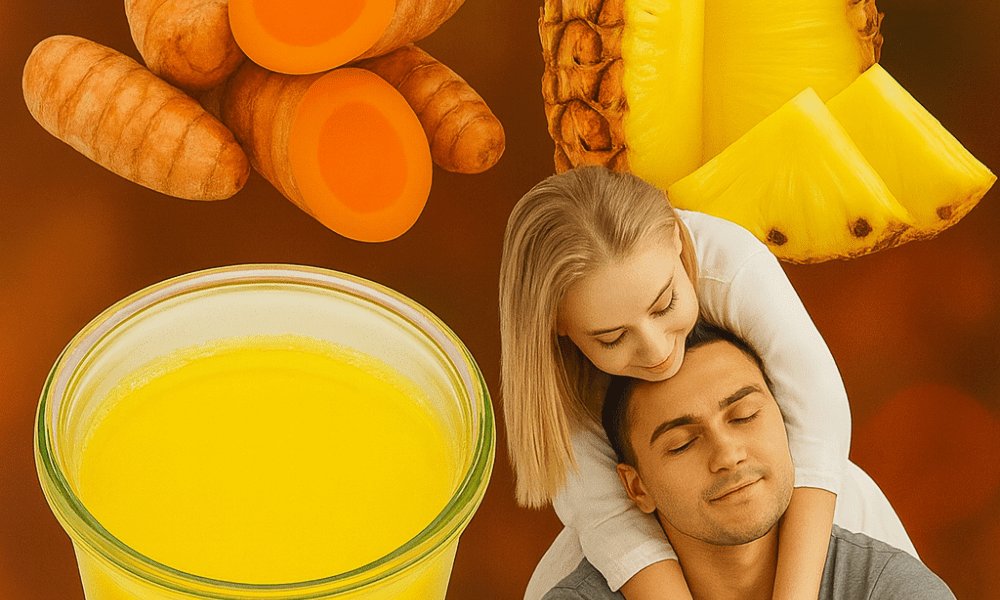 Discover the Elixir of Vitality: The Ginger Turmeric Pineapple Tonic for Men Over 40 Discover the Elixir of Vitality: The Ginger Turmeric Pineapple Tonic for Men Over 40