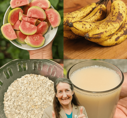 Discover the Oatmeal and Guava Elixir: Your Natural Solution for Leg Cramps, Diabetes, and High Blood Pressure