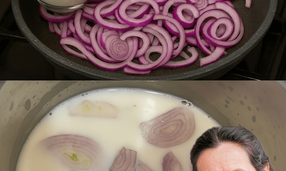 🧅 Onion Milk Magic: The Ultimate Natural Remedy You’ll Wish You Tried Sooner 🧅 Onion Milk Magic: The Ultimate Natural Remedy You’ll Wish You Tried Sooner
