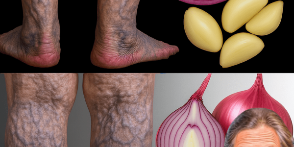 Banish Varicose Veins Naturally: The Surprising Power of Garlic, Onion, and Olive Oil 🌿 Banish Varicose Veins Naturally: The Surprising Power of Garlic, Onion, and Olive Oil 🌿